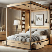 Multi-purpose poster beds for modern homes