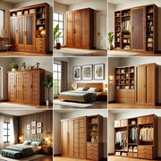 Types of Almirah Designs in Wood