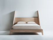 Premium Teak Wooden Bed - Modern & Durable Design for Luxury Bedrooms