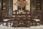 Exquisite Hand-Carved Teak Dining Set – Designed for Modern Homes