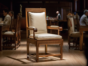 Durable Hand-Carved Teak Chair for Classic and Contemporary Spaces