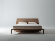 Modern Teak Wooden Bed – Premium Quality for Timeless Interiors