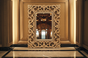 Ornate Teak Mirror Frame - Handcrafted for Timeless Interiors