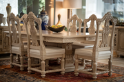 Exclusive Hand-Carved Teak Dining Set – Classic Beauty, Premium Quality