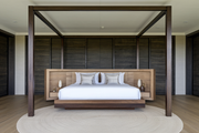 Teak Wooden Platform Bed with Premium Quality Craftsmanship