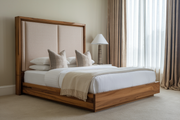 Durable Teak Bed Frame – Premium and Long-Lasting Quality