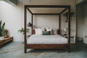 Teak Wood Platform Bed – Premium Quality and Contemporary Appeal