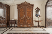 Hand-Carved Wooden Wardrobe in Teak Wood – Designed for Lasting Beauty