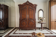 Durable Hand-Carved Teak Almirah – The Perfect Fusion of Form and Function