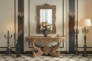 Durable Hand Carved Teak Console Table – Perfect for Stylish Home Decor