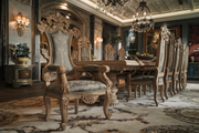 Hand-Carved Teak Dining Set – A Statement Piece for Your Dining Area