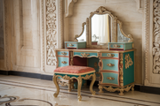 Antique-Style Carved Dressing Table – A Premium, Luxurious & Sustainable Set