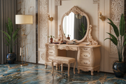 Ornate Antique Dressing Console – A Premium, Luxurious & Sustainable Set