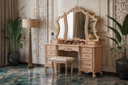 Elegant Teak Wood Dressing Table – An Exquisite Teak Wood Masterpiece
