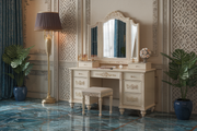 Vintage-Inspired Dressing Table Vanity – A Luxurious, High-Quality Piece of Royal Craftsmanship