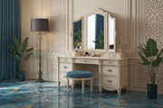 Antique-Style Vanity Table – A Rich, High-Quality & Royal Set