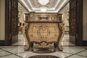 Elegant Hand-Carved Teak Furniture – Durable Wooden Bedside Table for Every Room