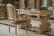 Traditional Study Table and Chair for Home & Office - A Rich, High-Quality & Royal Set