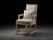 Traditional Teak Wood Chair – Finest Quality with Artistic Hand Carvings